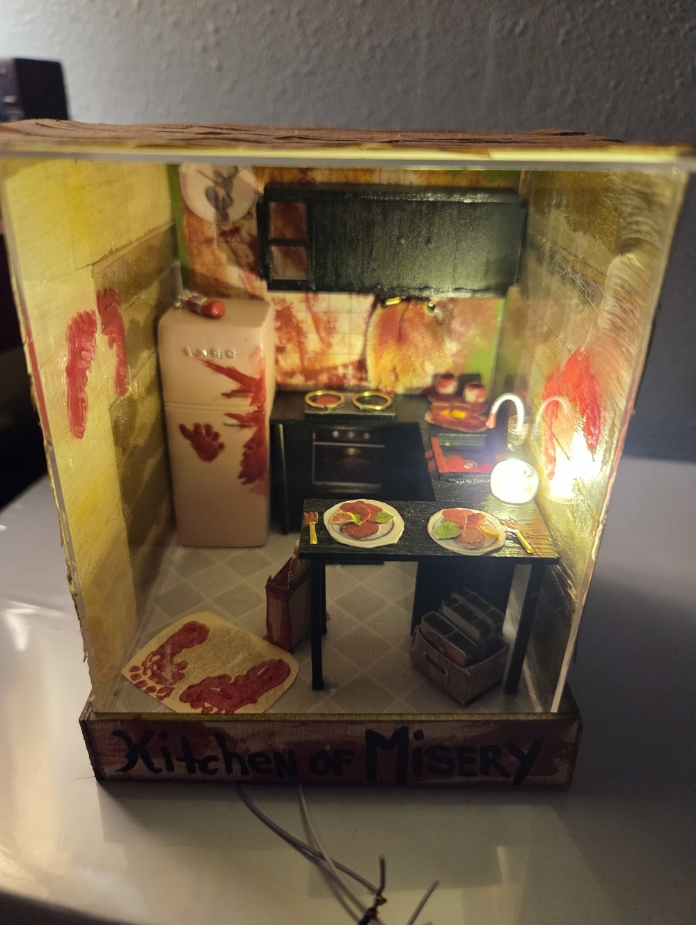Creepy Cool Mini Diy Kitchen Room Art